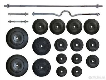 Nakládací činkový set PREMIUM - 110 kg