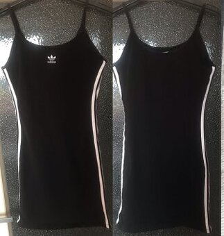 Šaty Adidas elastické na ramínka, vel.36