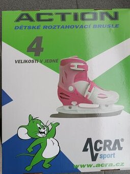Dívčí brusle rostoucí 31-34