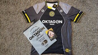 Nový dres Oktagon 2025 černý (velikost L) + kartička - 1