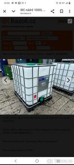 1000 l. nádrže IBC