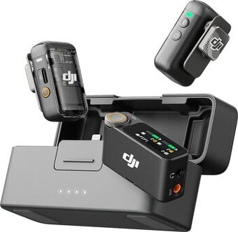 DJI Mic 2 (2 TX + 1 RX + Charging Case) - sada mikrofonů