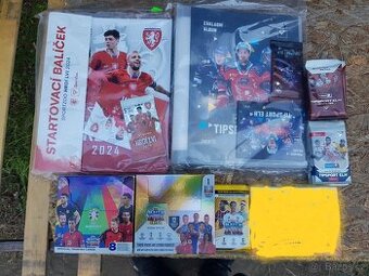 Karty,boxy,albumy od sportzoo a topps fotbal i hokej