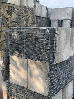 Gabionové beton bloky