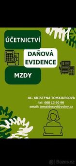 Externí vedení účetnictví + admin. služby