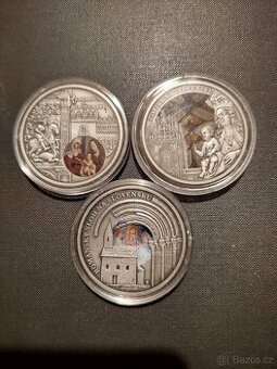 Stříbrná slovenská mince - 2 NZD