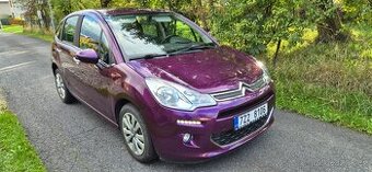 Citroen C3 1.2i 60KW 38 444 km rok 2015 nové v ČR klima