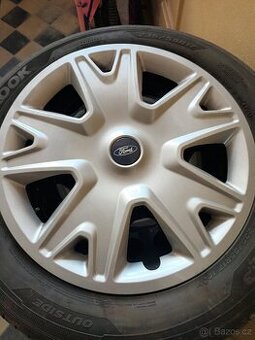 Plechová kola 17, original kryty kol