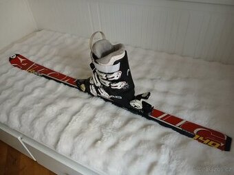 Lyže + vázání + boty