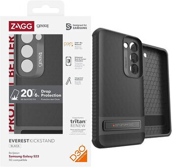 ZAGG Gear4 Samsung Galaxy S23 Kickstand Phone Case