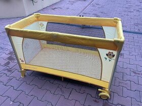 Skládací dětská postýlka s matrací