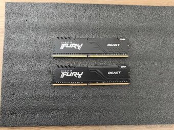 Kingston FURY 32GB KIT DDR4 3200MHz CL16 Beast Black