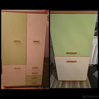 Sada skříní do dětského pokoje