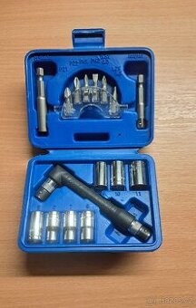 Úhlový šroubovák a sada bitů Powerfix