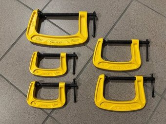 Stanley sada 5 svorek  – žluté, nové, různé velikosti