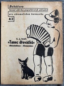 Noty: Boháčova sbírka pro harmoniku 42 - Tanec dřeváčků