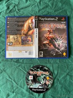 PS2 God of War CZ obal