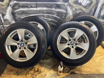 BMW ALU 5x120 R18 ZIMNÍ PNEU 255/55/18 Celá sada