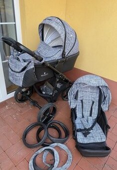 Kočárek Venicci Shadow Fashion Black 2v1