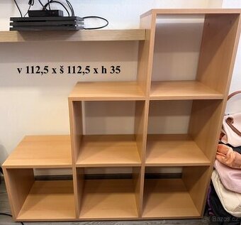 Kallax, police, regál