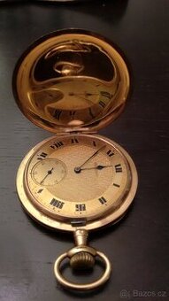 Zlaté kapesní hodinky