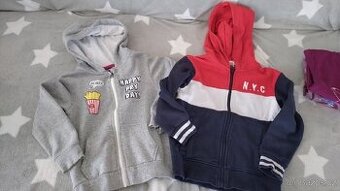 2x bavlněná mikina