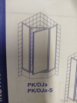 Sprchový kout 5-ti úhelník