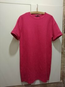 Zara dámské bavlněné tričkové šaty velikost S.
