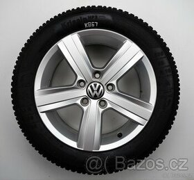 Volkswagen Golf - Originání 16" alu kola - Zimní pneu - 1