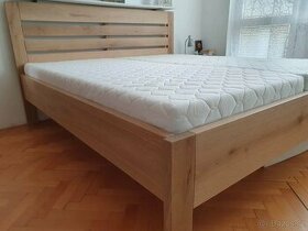 Dubová manželská postel 1800×2000 - 1