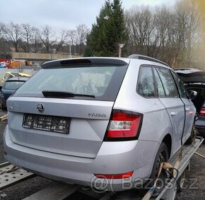 nd ze škoda fabia 3 999TSI 70kW, stříbrná