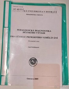 Pedagogická diagnostika dětského vývoje pro uč. prim. vzděl.