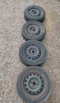 4 ks plechové disky 6J x 15 ET 45 H2 Honda Civic 7G