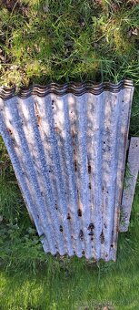 Vlnité plechy pozinkované, (použité) zamluveno do soboty