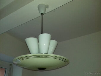 Velký lustr Art-Deco,perfektní stav