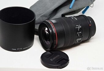 CANON 100/2,8 IS L USM MACRO - TOP stav + UV