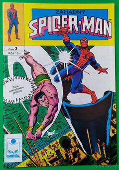 Komiks SPIDERMAN č. 3/1991 Semic velmi PĚKNÝ STAV sběrateli - 1
