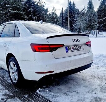 AUDI A4 S4 RS4 B9 spoiler kridlo lipko na hranu kufra