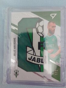 FK Jablonec fotbalová Karta UM logo 1/2 SportZoo