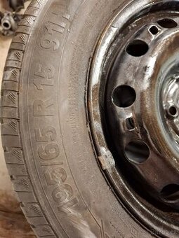 195/65 R15 letní pneu s 5x100 plech.disky
