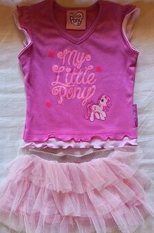 Tričko My Little Pony 86, sukýnka 1ks 35 Kč