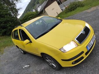 Plně pojízdná Škoda Fabia 1.9 tdi s novou TK Velmi levně
