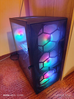 Herní PC - Ryzen 5 4500, 16GB RAM, 1TB NVME, 5700XT, WIN11
