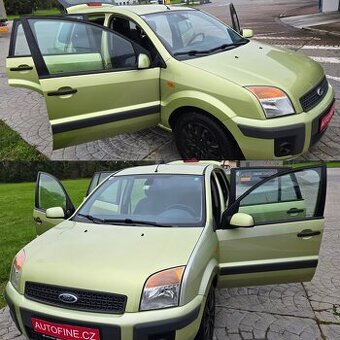 UDRŽOVANÝ FORD FUSION 1,4 16v ČTYŘVÁLEC 2008 KLIMA, EL.OKNA