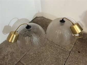 Transparentní lustr - 2 kusy