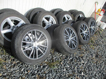VW ALU kola 7,5x17ET40 se zim. pneu 215/55 R17 98V