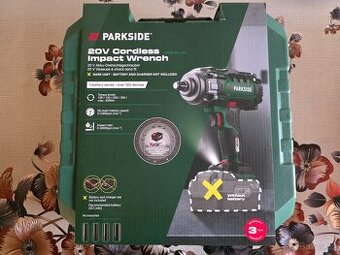 Parkside AKU rázový utahovák PASSK 20-Li C4