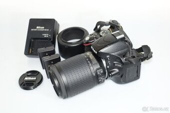 Nikon D5100 + 55-200 VR | 2× baterie, nabíječka, SD karta