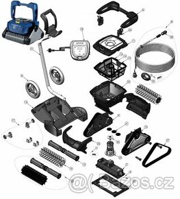 Náhradní díly na bazénový robot Zodiac Cyclonx