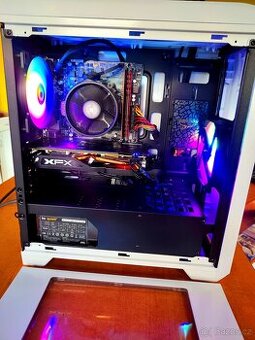 HERNÍ PC RYZEN 5/16GB DDR4/120+240GB SSD/RX 580 8GB